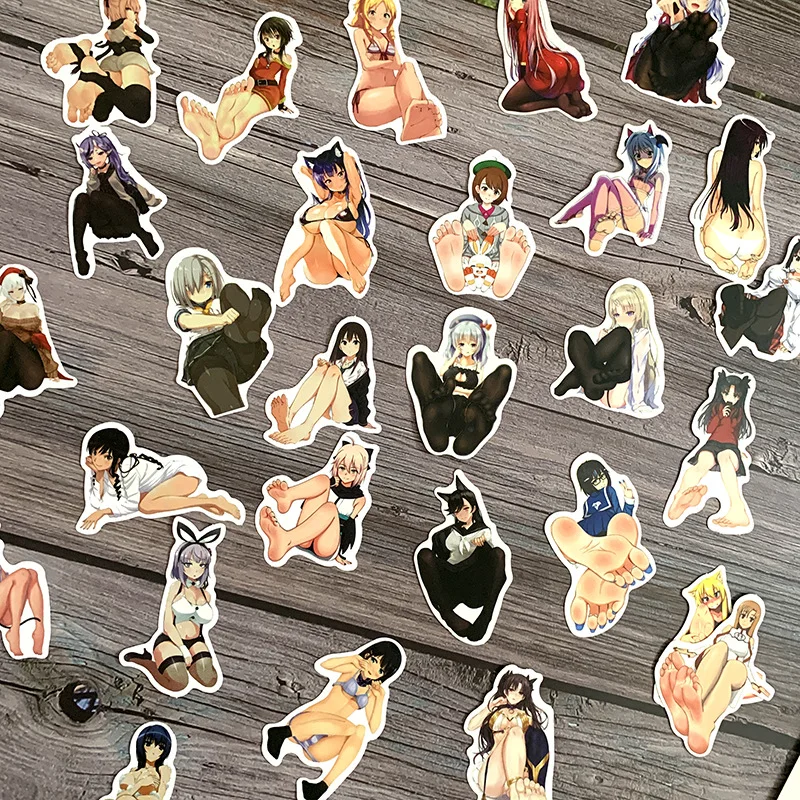 Exploring the Allure of Sexy Cartoon Feet and Beauty Girl Stickers