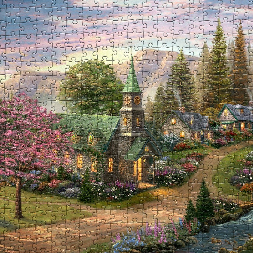 The Allure of Thomas Kinkade Puzzles: A Blend of Art and Fun