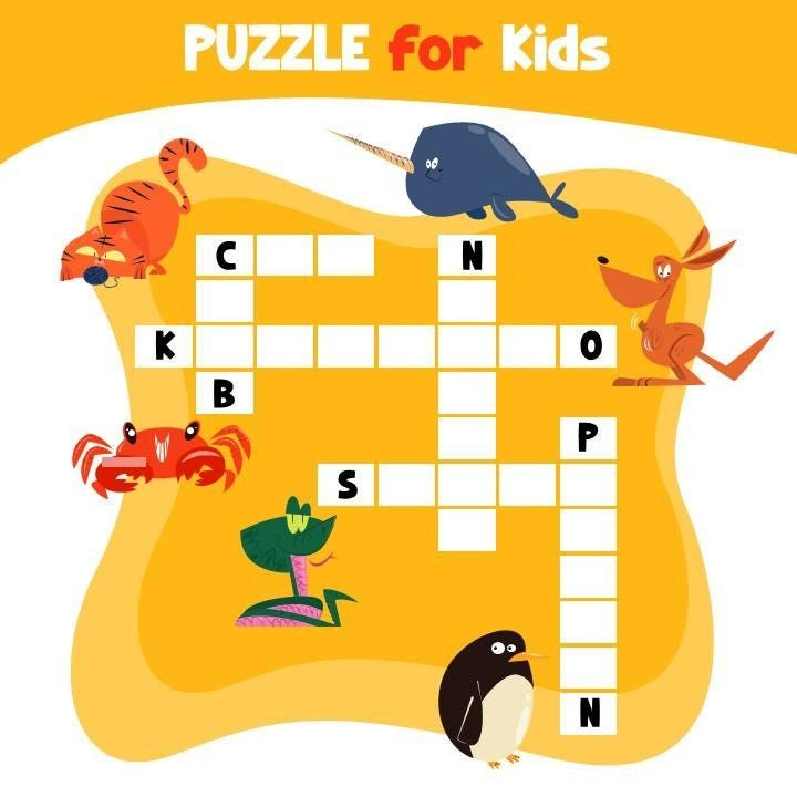 Crossword Puzzles for Kids: A Fun Way to Enhance Vocabulary